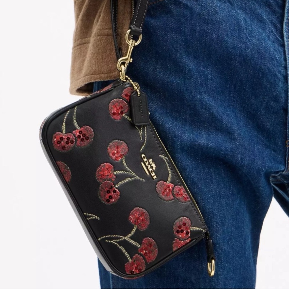 NWT coach Nolita 19 With Cherry Print ππ - Picture 3 of 7